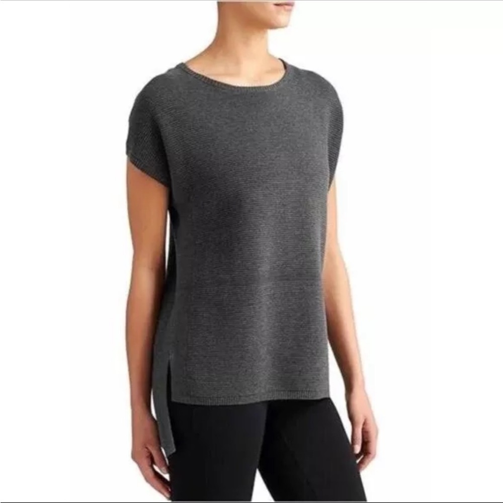 ATHLETA NWOT Aster Ribbed Knit Raglan Sweater‎ Tunic Size Small - Picture 6 of 6